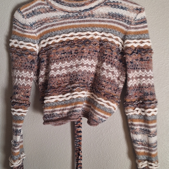 Shyanne Multicolor Cowl Neck Sweater - Picture 1 of 4